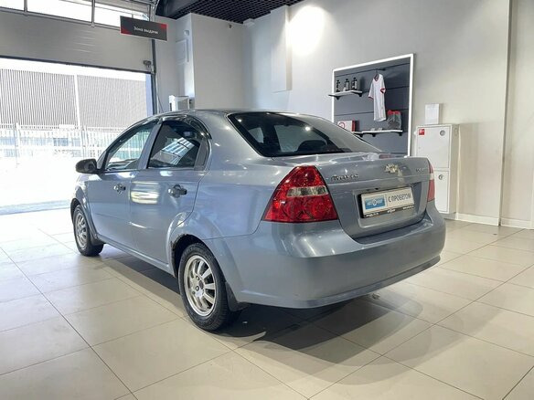 2006 Chevrolet Aveo I Рестайлинг, синий, 340000 рублей - вид 5