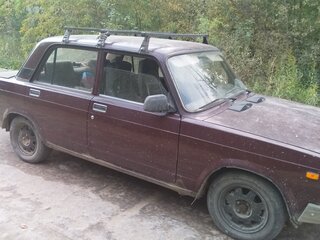 2005 Lada (ВАЗ) 2107, пурпурный, 85000 рублей, вид 4