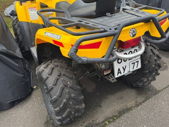 2005 BRP Can-Am Outlander 400, жёлтый, 650000 рублей