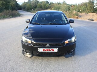 2007 Mitsubishi Lancer X, чёрный, 870000 рублей, вид 3