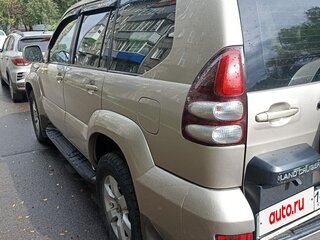 2004 Toyota Land Cruiser Prado 5-speed 120 Series, бежевый, 1800000 рублей, вид 2