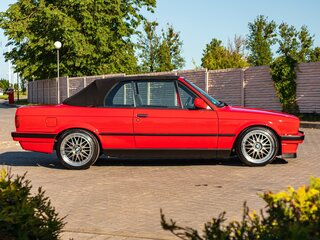 1992 BMW 3 серии 318i II (E30), красный, 2110708 рублей, вид 5