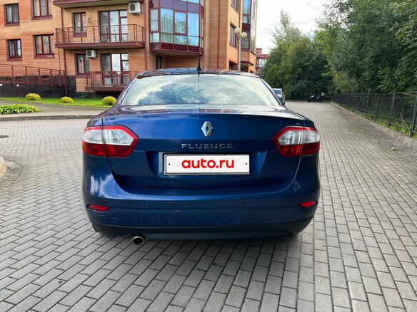 2012 Renault Fluence I, синий, 800000 рублей - вид 5