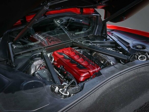 2025 Chevrolet Corvette Stingray C8, красный, 23000000 рублей - вид 15