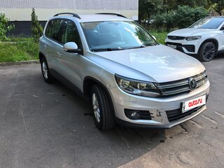 2014 Volkswagen Tiguan I Рестайлинг, серый, 1690000 рублей, вид 2