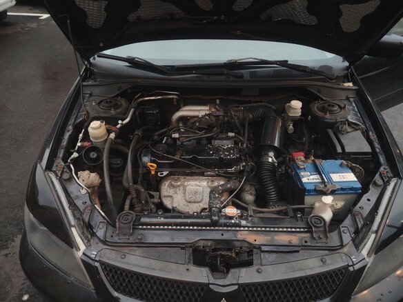 2006 Mitsubishi Lancer IX Рестайлинг, чёрный, 251000 рублей - вид 12