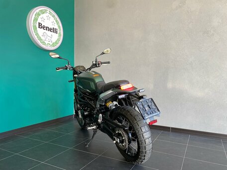 2023 Benelli Leoncino 800 Trail, зелёный, 690000 рублей, вид 3