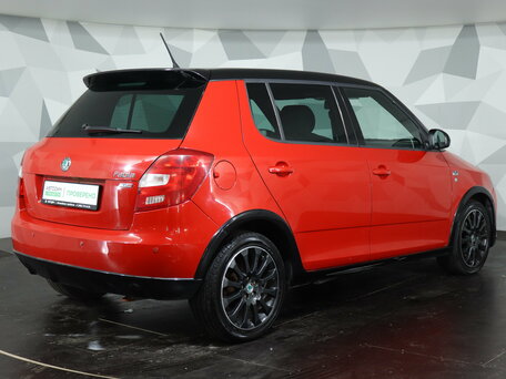 2012 Skoda Fabia II Рестайлинг, красный, 649000 рублей, вид 5