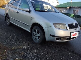 2002 Skoda Fabia I, серебристый, 200000 рублей, вид 2