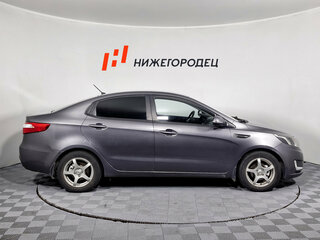 2015 Kia Rio 6-speed III, серый, 869000 рублей, вид 4