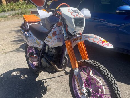 1993 Yamaha TT250R, белый, 300000 рублей, вид 3