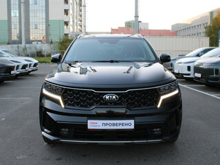 2021 Kia Sorento IV, чёрный, 3370000 рублей, вид 2