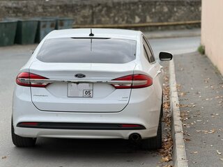 2016 Ford Fusion (North America) II Рестайлинг, белый, 1400000 рублей, вид 3