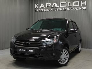 2022 Lada (ВАЗ) Granta I Рестайлинг, чёрный, 643000 рублей, вид 1