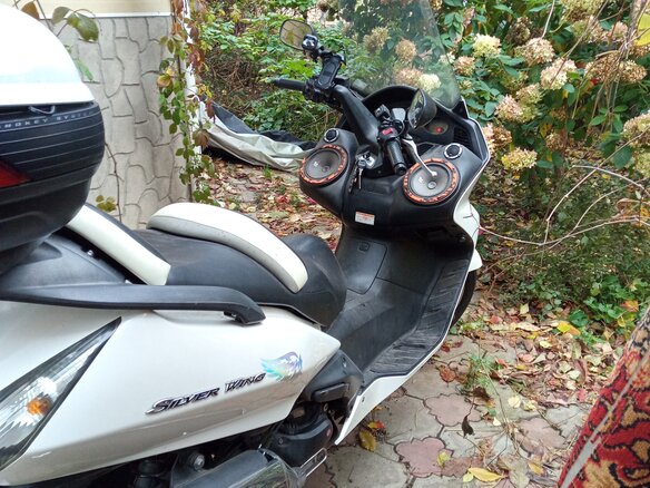 2007 Honda Silver Wing 400, белый, 320000 рублей - вид 2
