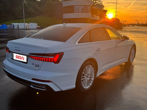 2020 Audi A6 45 TFSI V (C8), белый, 4100000 рублей - вид 5