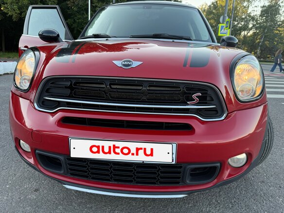 2015 Mini Countryman Cooper S I, красный - вид 1