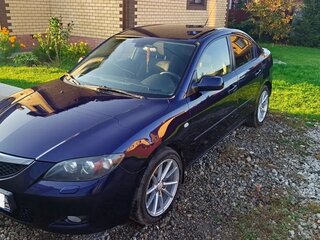 2008 Mazda 3 I (BK) Рестайлинг, синий, 478000 рублей, вид 2
