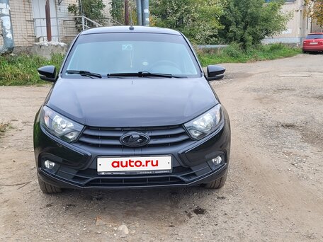 2023 Lada (ВАЗ) Granta I Рестайлинг, чёрный, 730000 рублей, вид 1