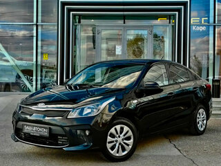 2019 Kia Rio IV, чёрный, 1440000 рублей, вид 1