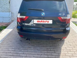 2008 BMW X3 25i I (E83) Рестайлинг, синий, 780000 рублей, вид 3