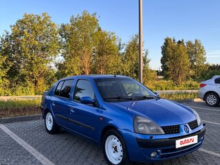 2002 Renault Symbol I, голубой, 175000 рублей, вид 3