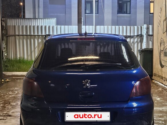 2005 Peugeot 307 I, синий, 170000 рублей - вид 6