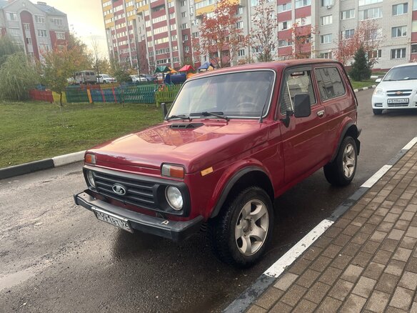 1996 Lada (ВАЗ) 2121 (4x4) I Рестайлинг, красный, 175000 рублей