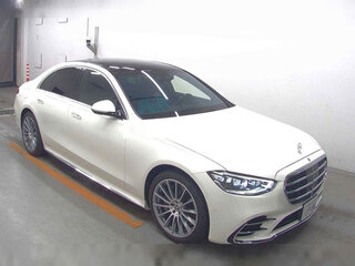 2022 Mercedes-Benz S-Класс 500 4MATIC VII (W223), белый, 9200000 рублей, вид 1
