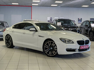 2012 BMW 6 серии Gran Coupe 640i III (F06/F13/F12), белый, 2275500 рублей, вид 2