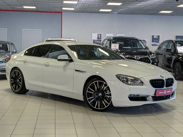 2012 BMW 6 серии Gran Coupe 640i III (F06/F13/F12), белый, 2275500 рублей - вид 1