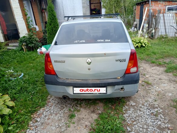 2005 Renault Logan I, серый - вид 3