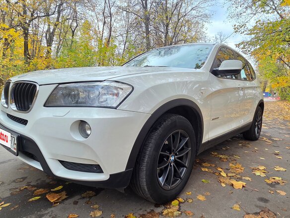 2013 BMW X3 20i xDrive II (F25), белый, 1990000 рублей - вид 13