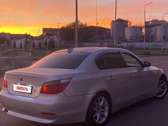 2006 BMW 5 серии 525i V (E60/E61), серебристый, 1200000 рублей - вид 6