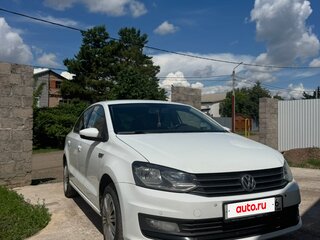 2018 Volkswagen Polo V Рестайлинг, белый, 1100000 рублей, вид 2