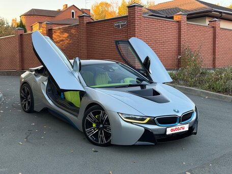 2015 BMW i8 I, серебристый, 5900000 рублей, вид 1