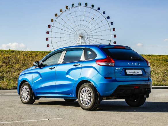 2020 Lada (ВАЗ) XRAY I, синий, 920000 рублей - вид 5