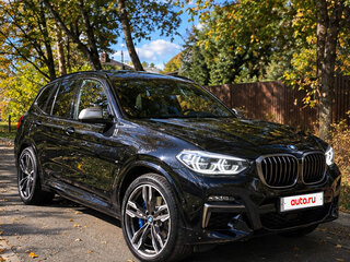 2021 BMW X3 M40i III (G01), чёрный, 6090000 рублей, вид 1