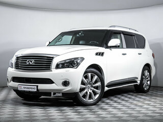 2011 Infiniti QX56 II, белый, 1869000 рублей, вид 1