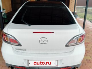 2011 Mazda 6 II (GH) Рестайлинг, белый, 1120000 рублей, вид 3