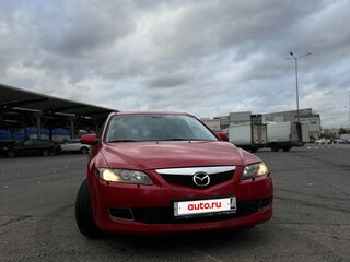2007 Mazda 6 I (GG) Рестайлинг, красный, 500000 рублей, вид 1