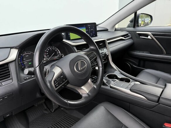 2021 Lexus RX 450h IV Рестайлинг, синий, 7821000 рублей - вид 8