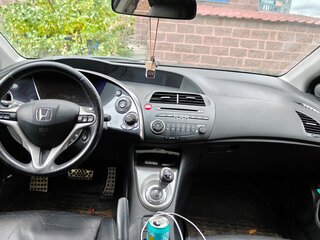 2008 Honda Civic VIII, голубой, 820000 рублей, вид 5