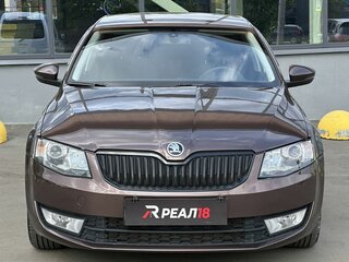 2015 Skoda Octavia III (A7), коричневый, 1199000 рублей, вид 3