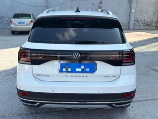 2021 Volkswagen T-Cross I (China Market), белый, 1635000 рублей, вид 4