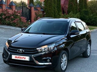 2018 Lada (ВАЗ) Vesta SW I, чёрный, 850000 рублей, вид 5