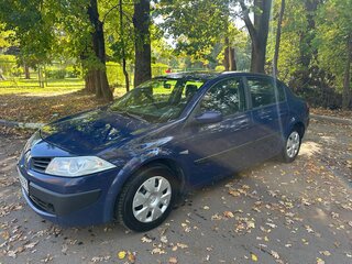 2006 Renault Megane II Рестайлинг, синий, 440000 рублей, вид 1