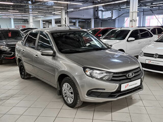2021 Lada (ВАЗ) Granta I Рестайлинг, серебристый, 597000 рублей, вид 2