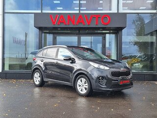 2018 Kia Sportage IV Рестайлинг, чёрный, 1990000 рублей, вид 2