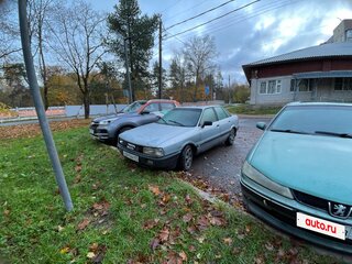 1990 Audi 80 IV (B3), синий, 110000 рублей, вид 2